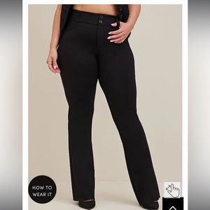 TORRID Black Ponte Trouser 18R